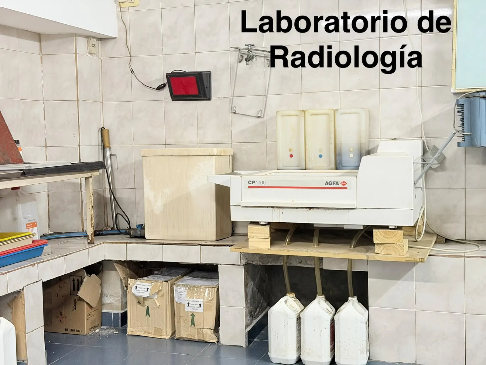 Laboratorio de radiología